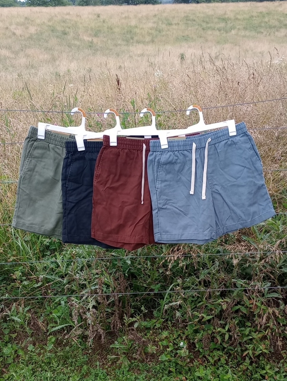 NWT Goodfellow The Vintage Men's Pull-on Drawstring Shorts Small 4 Pair